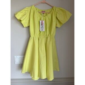 Sincerely Ours Alexandra Dress Citron Avara Size Small
